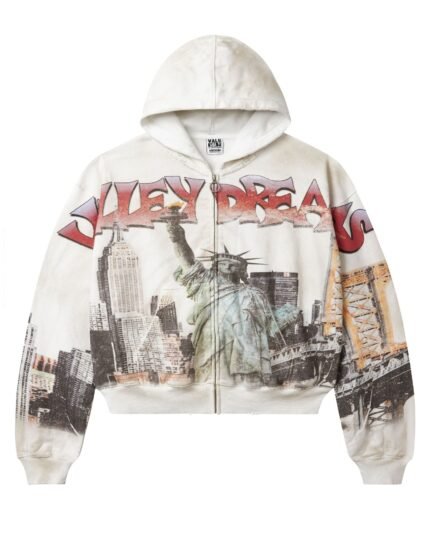 Vale Forever Nyc Zip Up [white]
