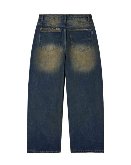 Vale Forever Rust Paint Denim Pants