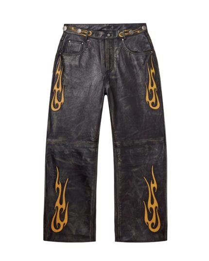 Vale Forever La Flare Leather Pants