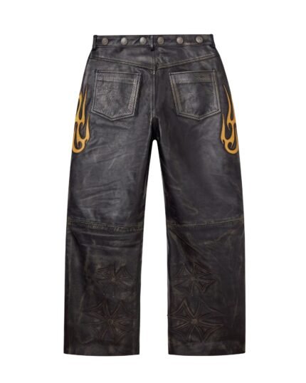 Vale Forever La Flare Leather Pants