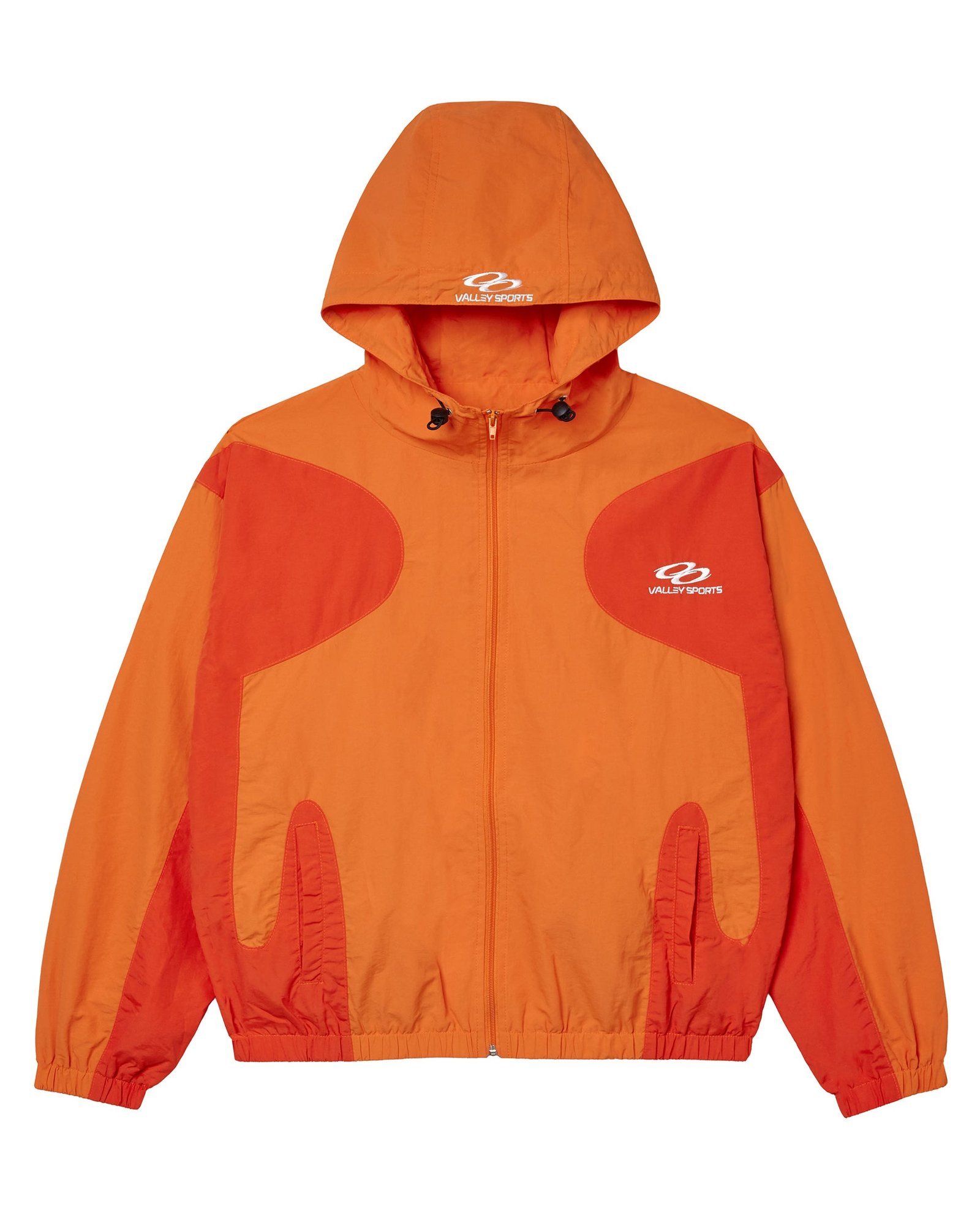2511_VALLEY-SPORTS_GRAPHIC-WORDMARK_NYLON-ZIPUP-JACKET_ORNG_001 Vale Forever Stormwatch Jacket