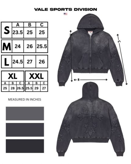 Vale Forever Carver Zip Up Hoodie [black]