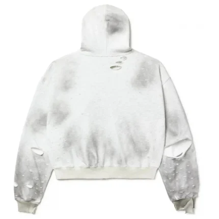 Athletica Xxx Zip Up Hoodie White