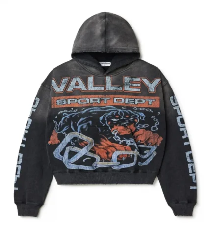 Sport Dept Big Dog Hoodie Vintage Black