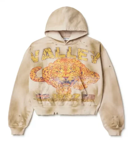 Vale Cheetah Tan Hoodie