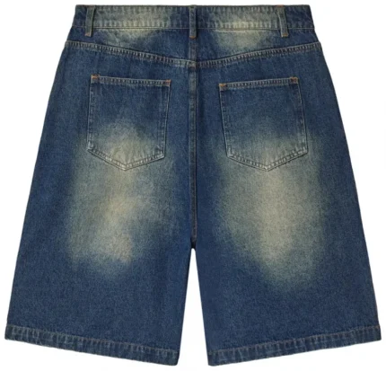 Vale Forever 1980s Relaxed Denim Jorts Black