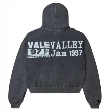 Vale Forever Big Chain Luxe Hoodie Black