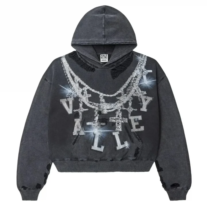 Vale-Forever-Big-Chain-Luxe-Hoodie-Black Vale Forever Big Chain Luxe Hoodie Black