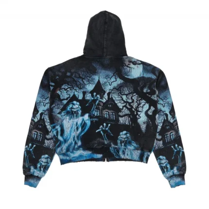 Vale Forever Casper Zip Up Hoodie Black