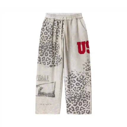 Vale Forever Cheetah Sweats White