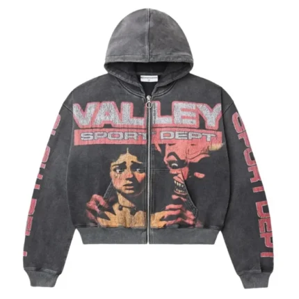 Vale Forever Devil’s Advocate Zip-Up Hoodie – Black