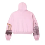 Vale Forever NYC Zip Up Pink Hoodie