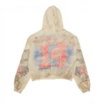 Vale Forever Nostalgia Zip Up Beige Hoodie