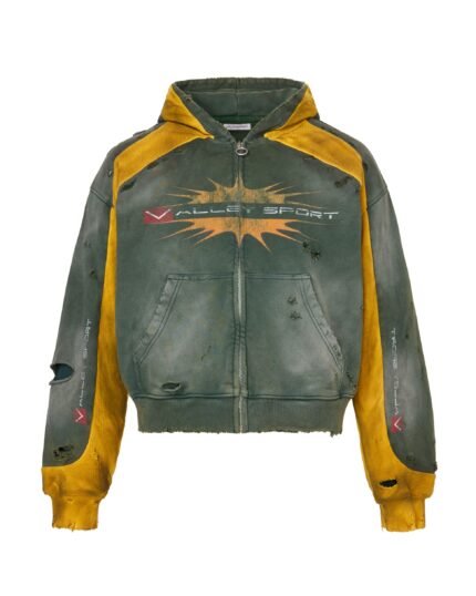 VALE FOREVER KHALIFA ZIP UP [GREEN]