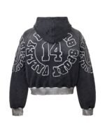 VALE FOREVER ANTHEM ZIP UP HOODIE