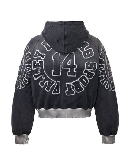 VALE FOREVER ANTHEM ZIP UP HOODIE