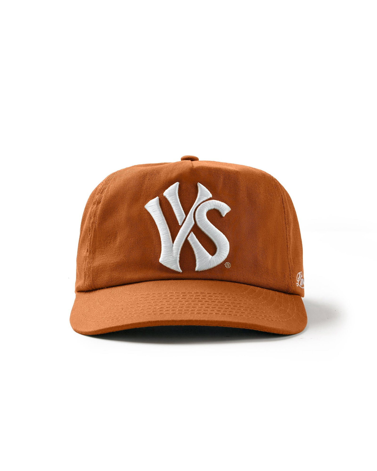 2605_VALE-DREAMS_EMBROIDERED-LOGO_SMALL-BILL_SNAPBACK_ORNG_TT_001 (1) VALE FOREVER AUBREY SNAPPER
