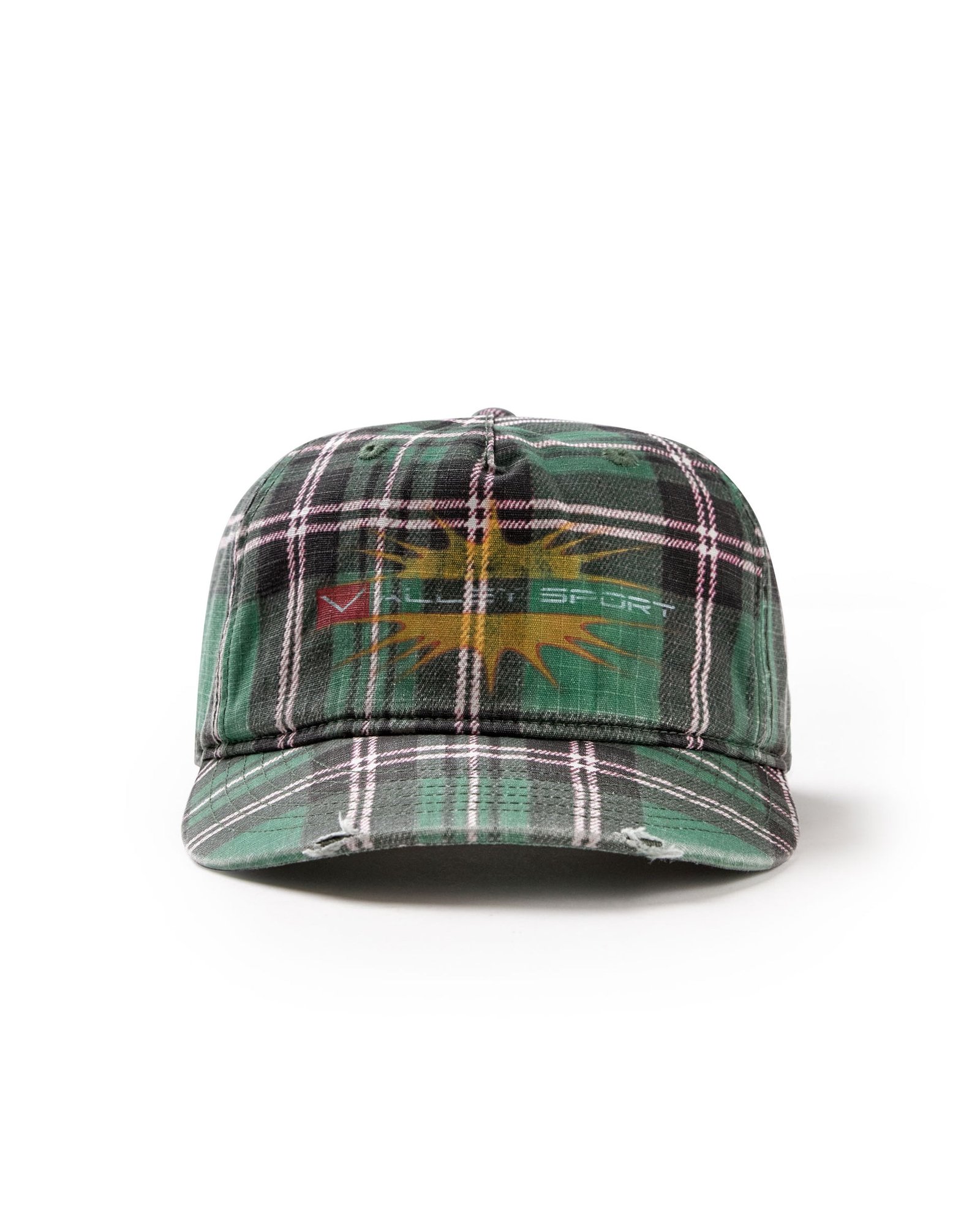 2606_VALLEY-SPORT_GRAPHIC_WORDMARK_SNAPBACK-HAT_TARTAN-PLAID-MINT_TT_001 Vale Forever OXFORD SNAPPER
