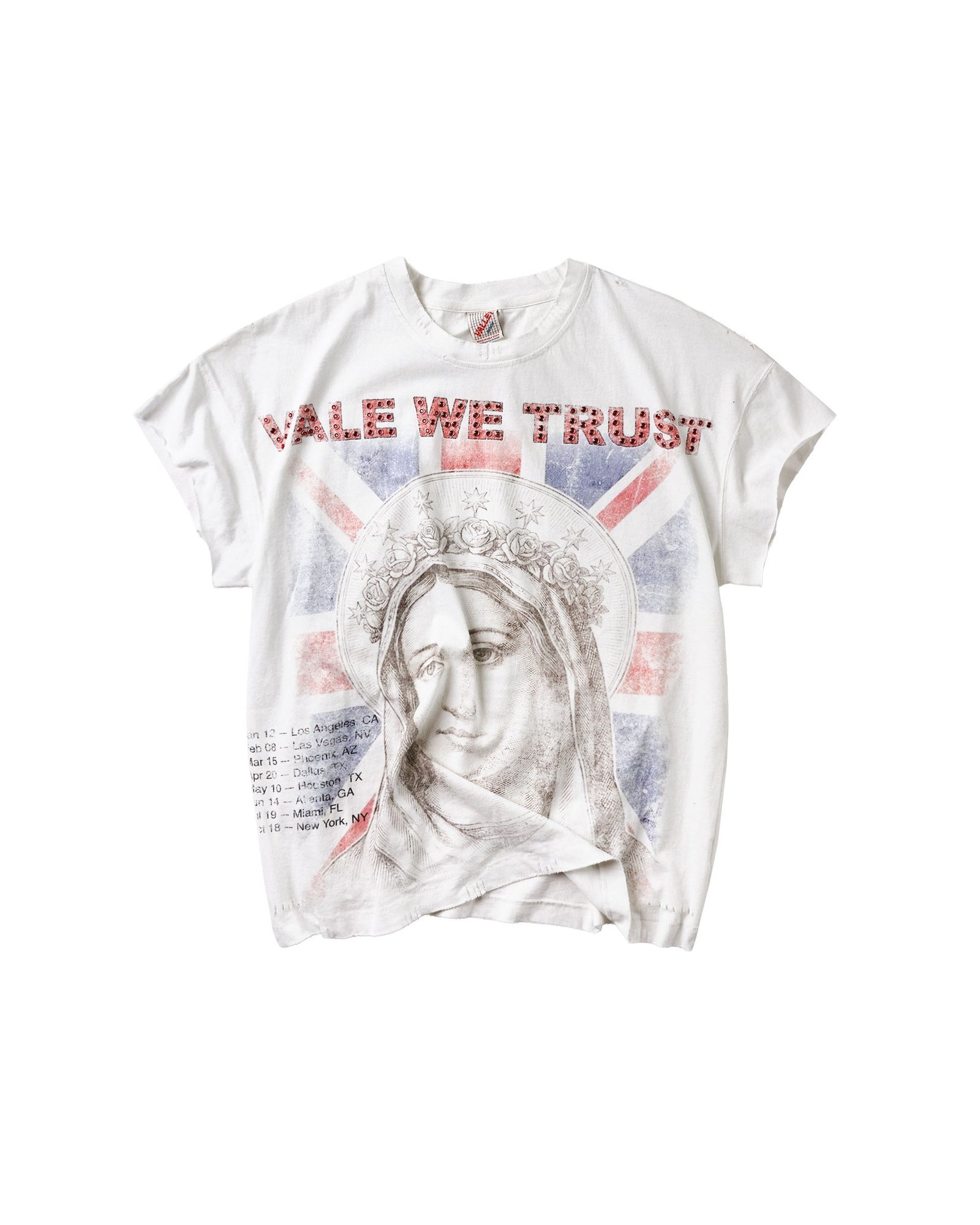 2607_VALLEY-DREAMS_IN-QUEEN-WE-TRUST_SS-TEE_WHT_LD_001 VALE FOREVER VALE TRUST MUSCLE TEE