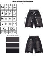 Vale Forever DIY VALE USA SWEAT SHORTS