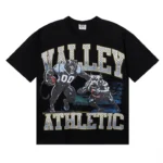 Vale Forever Bulldog Chain Athletic Graphic Tee Black