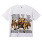 Vale Forever Dogs of War Bulldog Graphic Tee White