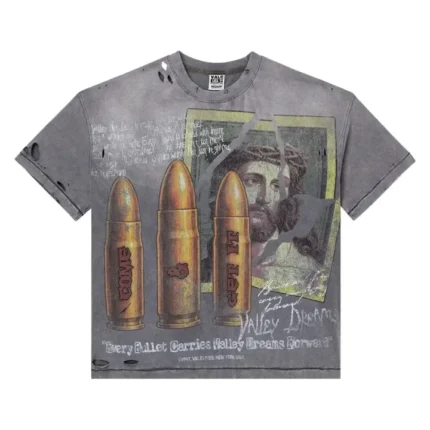Vale Forever Faith Thrashed T-Shirt Black