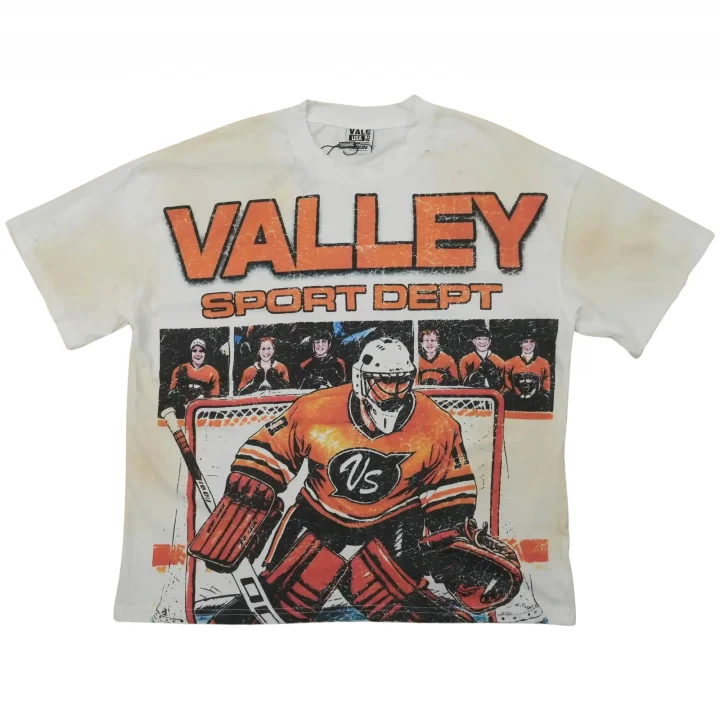 Vale-Forever-Hockey-Goalie-Tee-Vintage-White Vale Forever Hockey Goalie Tee Vintage White