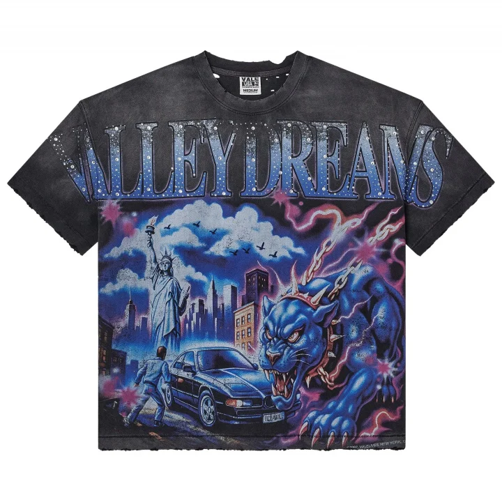 Vale-Forever-Monster-Big-Tee-Black Vale Forever Monster Big Tee Black