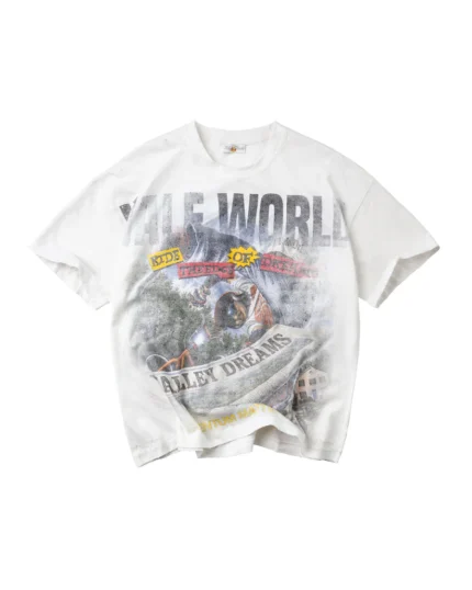 Vale Forever Newspaper Tee White