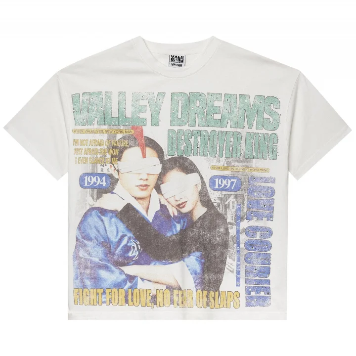 Vale-Forever-Robot-Bling-Tee-White Vale Forever Robot Bling Tee White