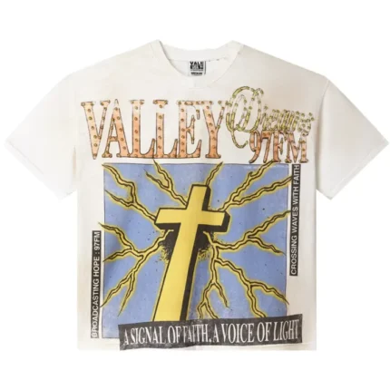 Vale Forever Valley Dreams Cross Signal White T-Shirt
