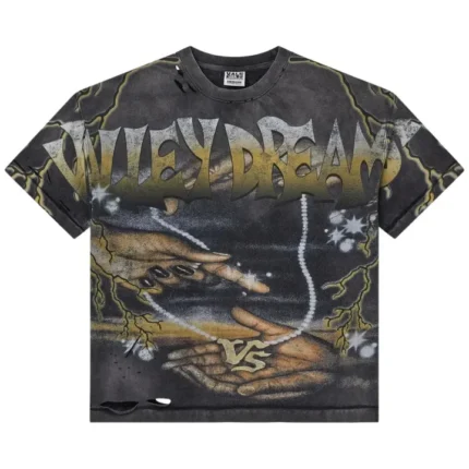 Vale Forever Valley Dreams VS Hands Black T-Shirt