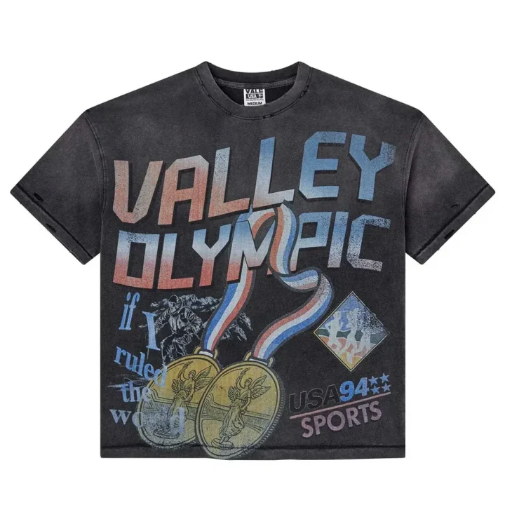 Vale-Forever-Valley-Olympic-Medal-T-Shirt-Black Vale Forever Valley Olympic Medal T-Shirt Black