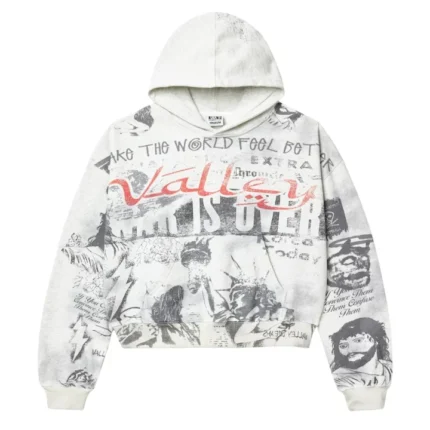Vale Forever World Feel Better Hoodie – White