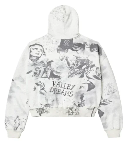 Vale Forever World Feel Better Hoodie – White