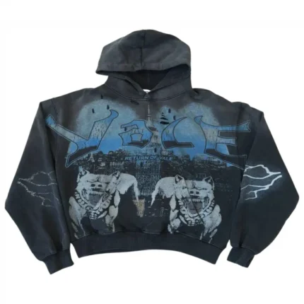 Vale Return Graphic Hoodie – Black
