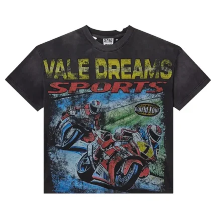 Vale T Shirt Motorcross Black