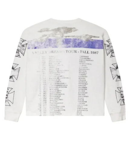 Vale Valley Slam Graphic Long-Sleeve Tee White