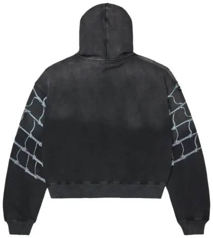 Vale Widow Graphic Zip Hoodie – Black